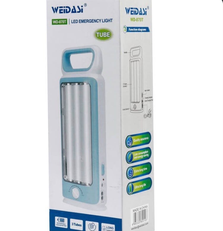 چراغ اضطراری ویداسی مدل WD-870T VUK
